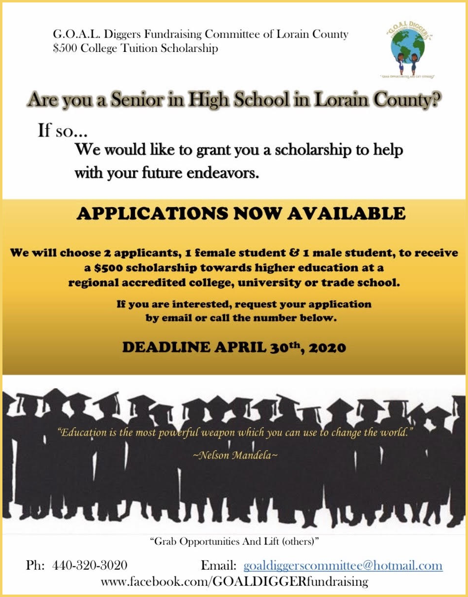 scholarship flyer